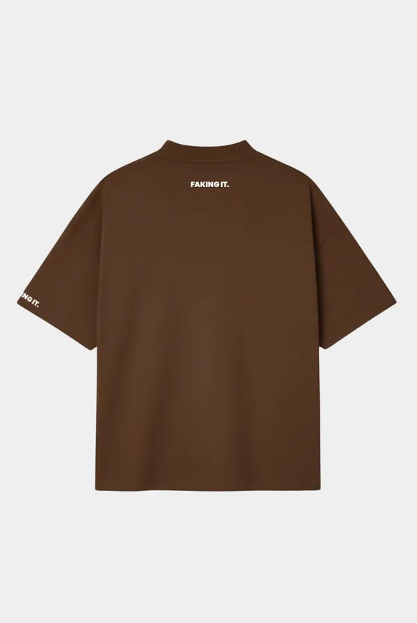 Brown_Cotton_Graphic_T-Shirt_For_Unisex