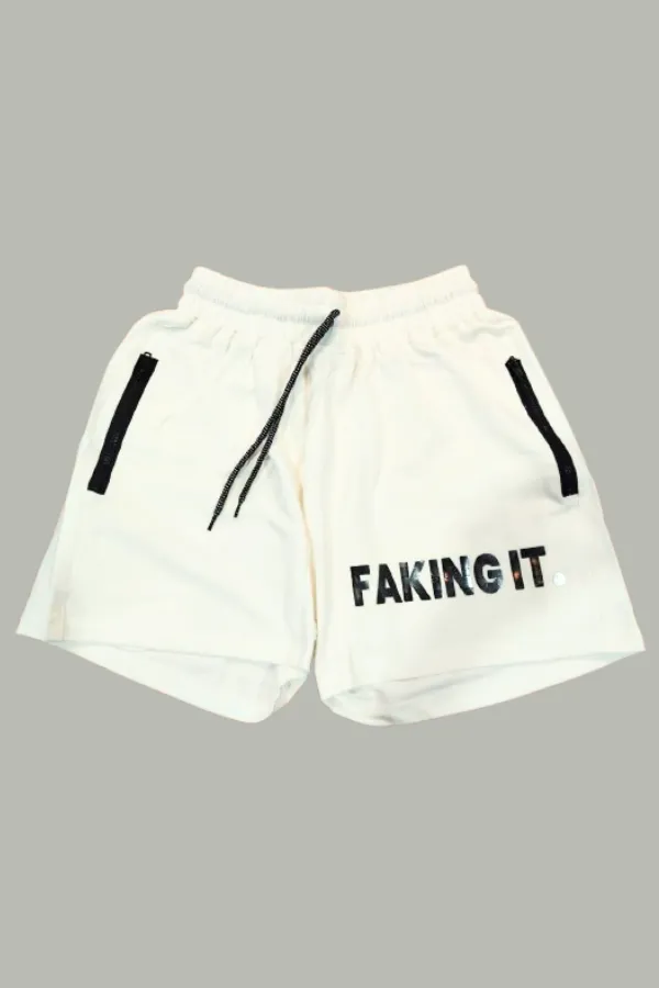 White_Cotton_Stretch_Cropped_Shorts_For_Unisex