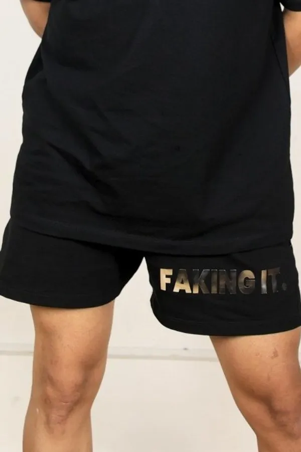 Black_Cotton_Stretch_Chrome_Print_Shorts_For_Men