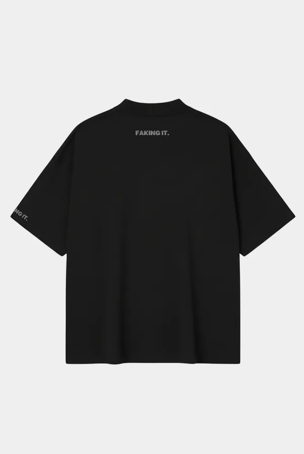 Black_Cotton_Stretch_Chrome_Graphic_T-Shirt_For_Unisex