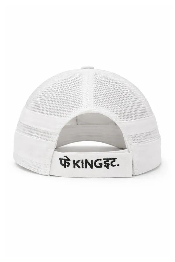 White_Cotton_Adjustable_Baseball_Cap_For_Unisex