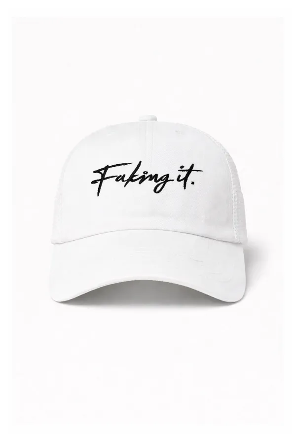 White_Cotton_Adjustable_Baseball_Cap_For_Unisex