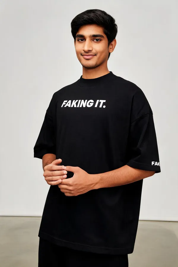 Black_Cotton_Graphic_T-Shirt_For_Unisex