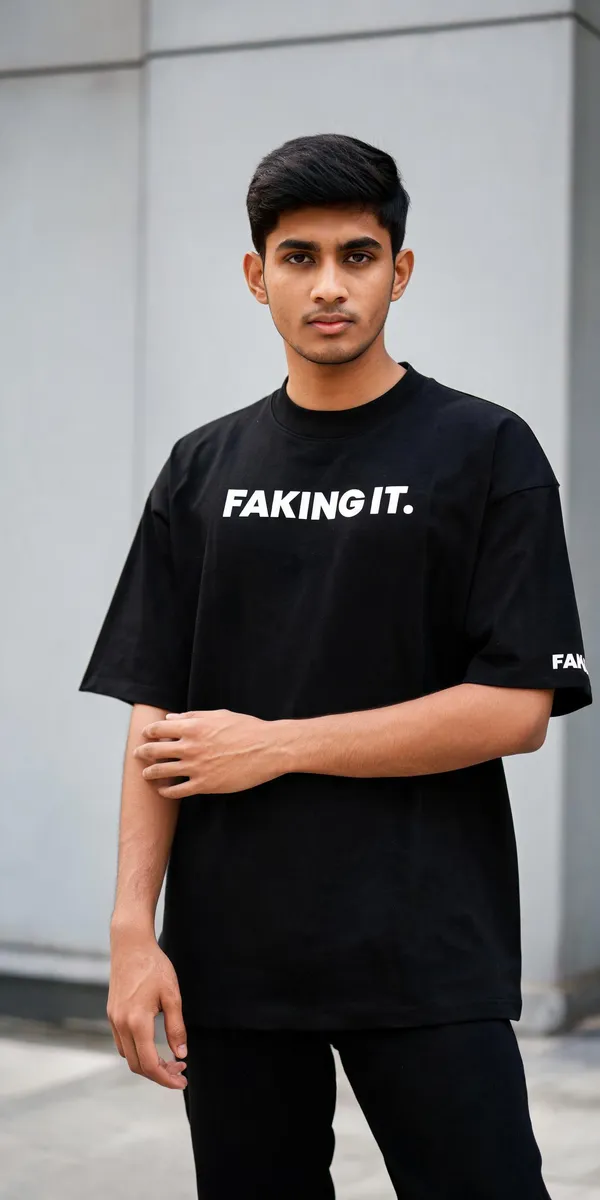 Black_Cotton_Graphic_T-Shirt_For_Unisex