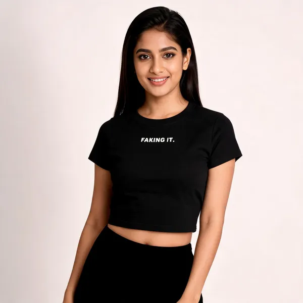 Black_Cotton_Cropped_Fit_Crop_Top_For_Women