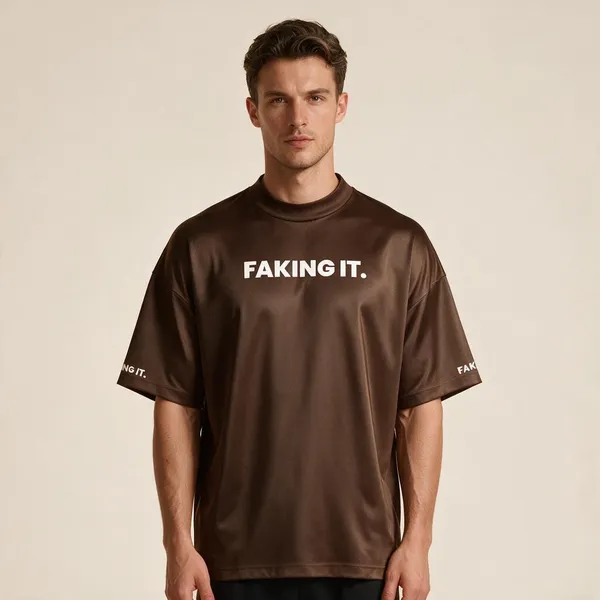 Brown_Cotton_Graphic_T-Shirt_For_Unisex
