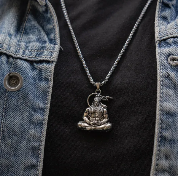Meditating_Hanuman_Ji_Pendant_Blessing_Protection_Abhimantrit_Default_Title