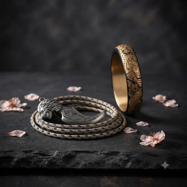 The_Shahi_Kada_And_Lion_Katar_Combo