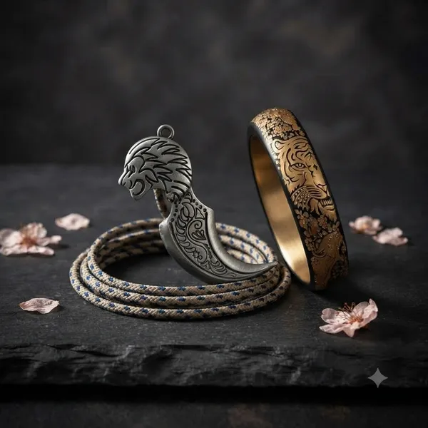 The_Shahi_Kada_And_Lion_Katar_Combo