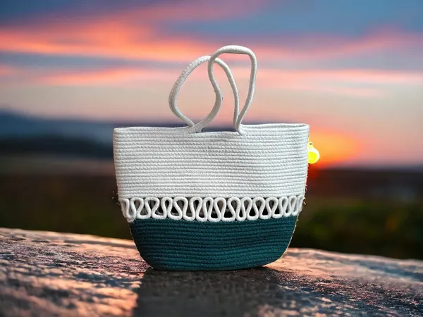 Cream_Green_Designer_Tote_Bag_Default_Title