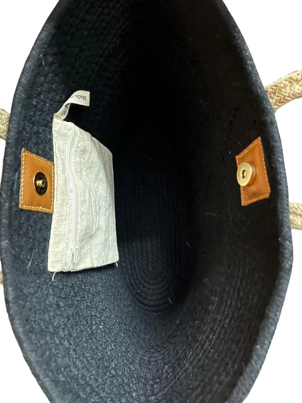 Black_Boat_Shape_Tote_Bag_Default_Title