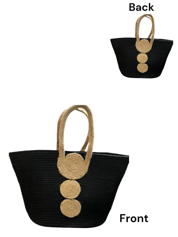 Black_Boat_Shape_Tote_Bag_Default_Title