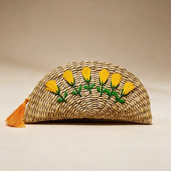 Yellow_Kauna_Grass_Ethnic_Floral_Hand_Purse_For_Women
