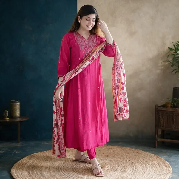 Pink_Cotton_Straight_Kurta_Set_For_Women