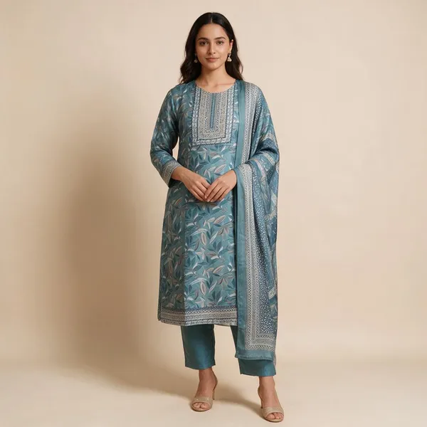 Blue_Printed_Ethnic_Suit_Set_For_Women
