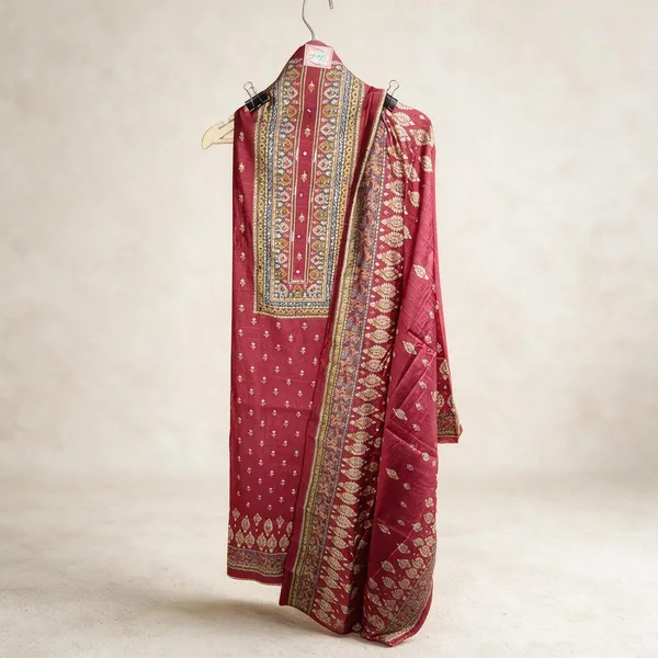 Pink_Printed_Straight_Kurta_And_Dupatta_Set_For_Women