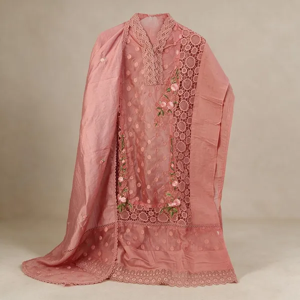 Pink_Embroidered_Three_Piece_Suit_Set_For_Women