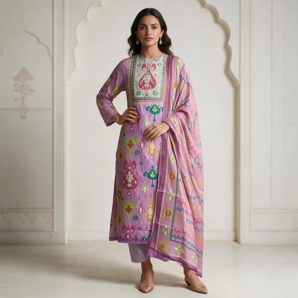 Purple_Printed_Ethnic_Suit_Set_For_Women