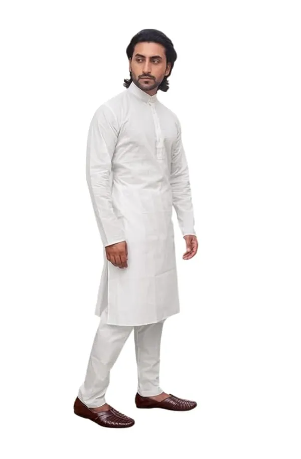 Kurta_For_Man_Men_S_Trendy_Kurta_Men_S_Casual_Kurta_For_Wedding_Stylish_Full_Sleeve_Mandarin_Collar_Khadi_Cotton_Solid