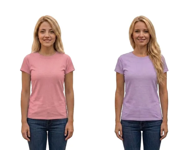 T_Shirt_For_Women_Pattern_Solid_Round_Neck_Cotton_Half_Sleeve_Idot_For_Gym_Sports_And_Daily_Use_Combo_Pack_Of_2_Women_T_Shirt