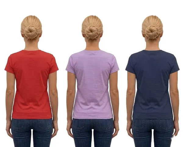 T_Shirt_For_Women_Pattern_Solid_Round_Neck_Cotton_Half_Sleeve_Idot_For_Gym_Sports_And_Daily_Use_Combo_Pack_Of_3_Women_T_Shirt