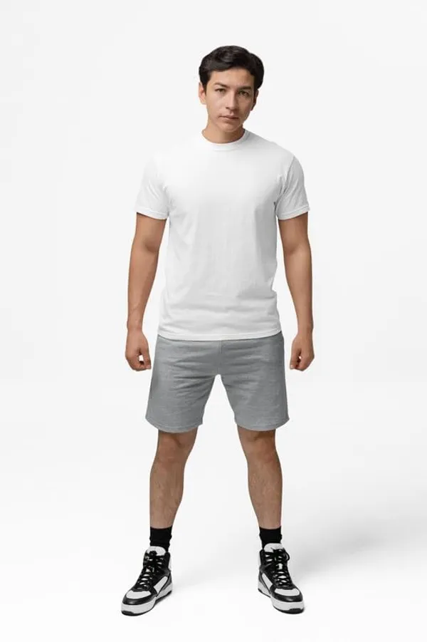 T_Shirt_For_Men_Pattern_Solid_Round_Neck_Cotton_Half_Sleeve_Idot_For_Gym_Sports_And_Daily_Use_Men_S_T_Shirt