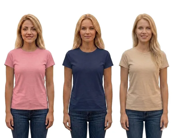 T_Shirt_For_Women_Pattern_Solid_Round_Neck_Cotton_Half_Sleeve_Idot_For_Gym_Sports_And_Daily_Use_Combo_Pack_Of_3_Women_T_Shirt