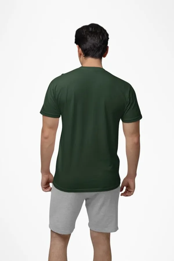 T_Shirt_For_Men_Pattern_Solid_Round_Neck_Cotton_Half_Sleeve_Idot_For_Gym_Sports_And_Daily_Use_Men_S_T_Shirt