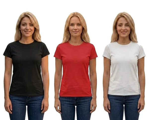 T_Shirt_For_Women_Pattern_Solid_Round_Neck_Cotton_Half_Sleeve_Idot_For_Gym_Sports_And_Daily_Use_Combo_Pack_Of_3_Women_T_Shirt