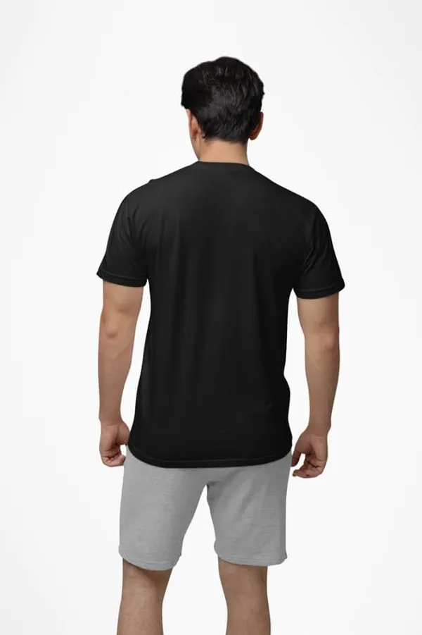 T_Shirt_For_Men_Pattern_Solid_Round_Neck_Cotton_Half_Sleeve_Idot_For_Gym_Sports_And_Daily_Use_Men_S_T_Shirt