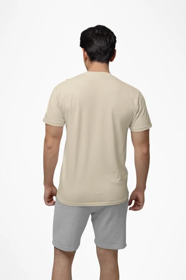 T_Shirt_For_Men_Pattern_Solid_Round_Neck_Cotton_Half_Sleeve_Idot_For_Gym_Sports_And_Daily_Use_Men_S_T_Shirt