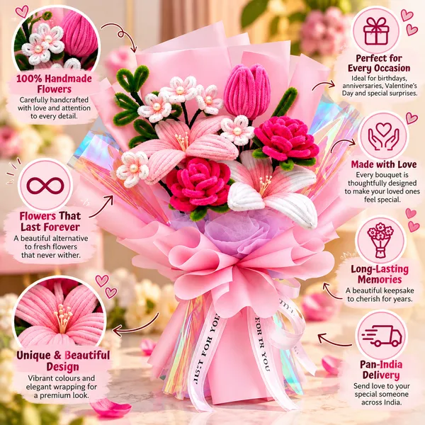 Foreverlove24_Red_Nylon_Flower_Bouquet_For_Gifting