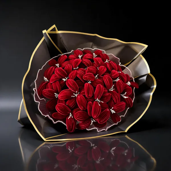 Foreverlove24_Red_Nylon_Flower_Bouquet_For_Gifting