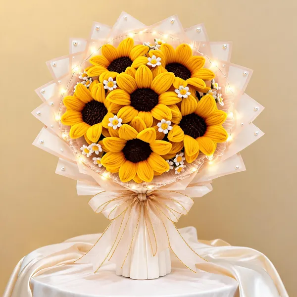 Foreverlove24_Yellow_Nylon_Flower_Bouquet_For_Gifting