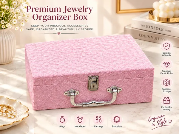 Cosmovault_Bridal_Wedding_Bangle_Storage_Case_4_Rods_Velvet_Bangle_Organizer_Box_|_D-Lock_Bangle_Storage__And__Organization_Bangle__And__Bracelet_Organizer_Bridal_Bangle_Storage_Vanity_Box(Pink)