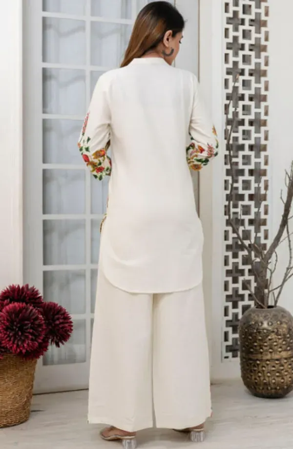 Women_S_Floral_Printed_Kurta_Palazzo_Set_Cream_White_Ethnic_Wear_With_Mul