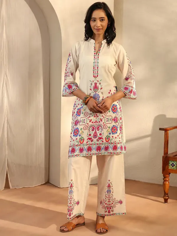 Women_S_Cream_Floral_Printed_Kurta_Palazzo_Set_Multicolor_Ethnic_Wear_Sui_More