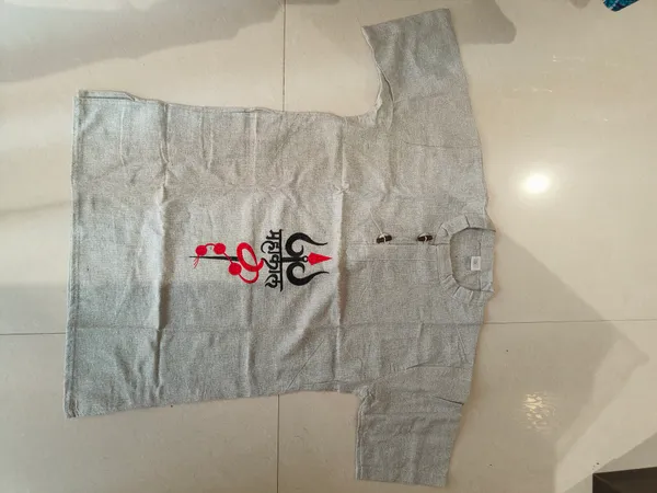 Grey_Textured_Straight_Kurta_for_Boys