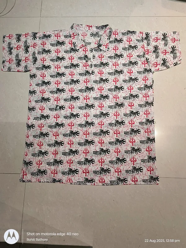 White_Printed_Regular_Fit_T-Shirt_For_Men