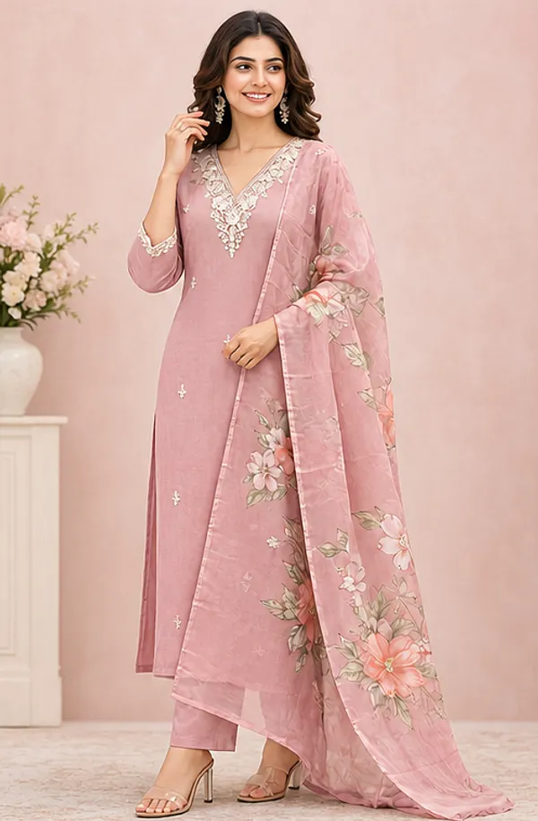 Pink_Embroidered_Straight_Kurta_Set_For_Women