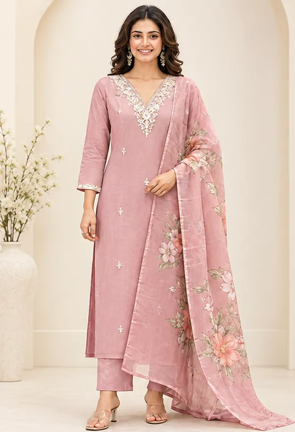 Pink_Embroidered_Straight_Kurta_Set_For_Women