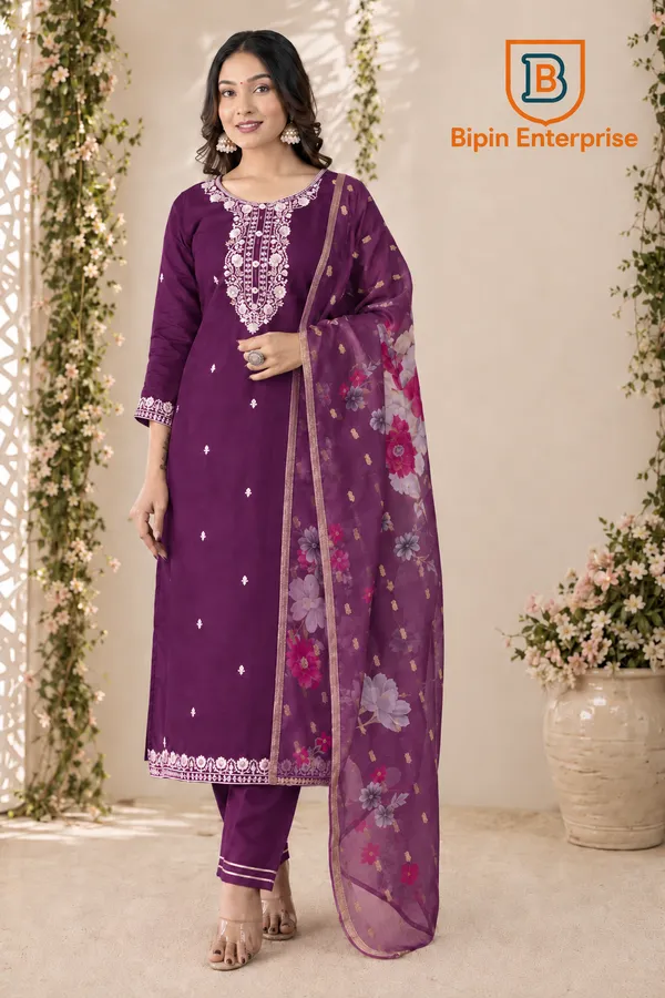 Purple_Embroidered_Straight_Kurta_Suit_Set_For_Women