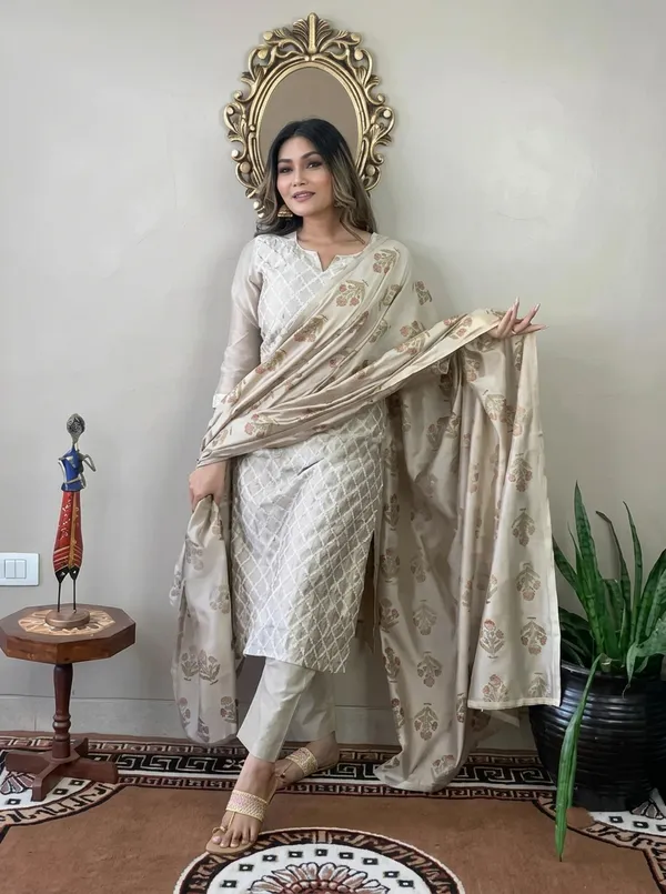 Off_White_Printed_Straight_Kurta_Pant_Dupatta_Set_For_Women