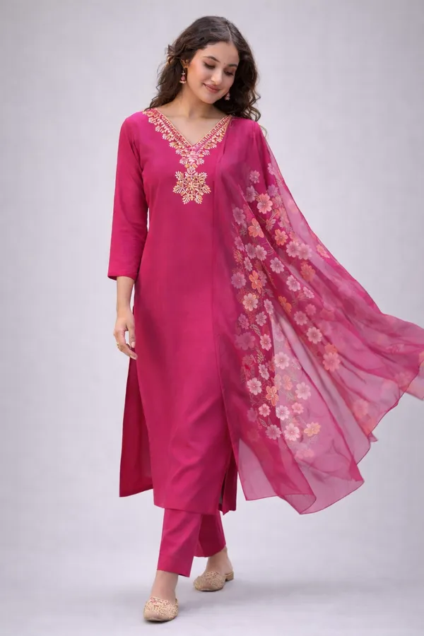 Pink_Embroidered_Straight_Kurta_Set_For_Women