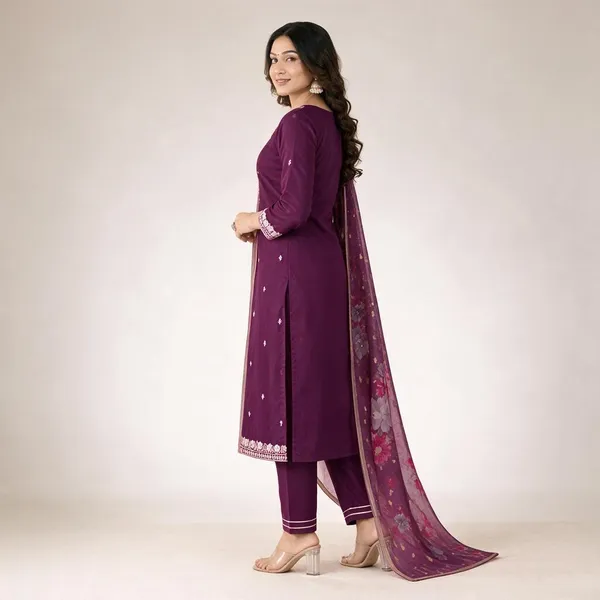 Purple_Embroidered_Straight_Kurta_Suit_Set_For_Women