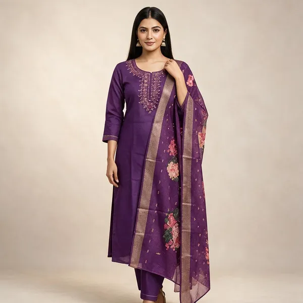 Purple_Embroidered_Straight_Kurta_Set_With_Dupatta_For_Women