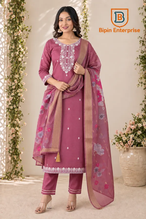 Mauve_Embroidered_Straight_Kurta_Set_For_Women