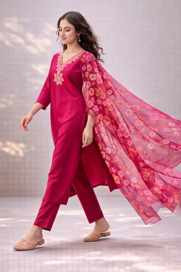 Pink_Embroidered_Straight_Kurta_Set_For_Women