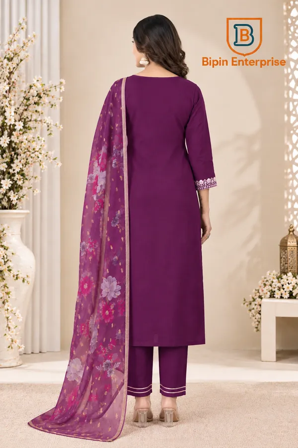 Purple_Embroidered_Straight_Kurta_Suit_Set_For_Women