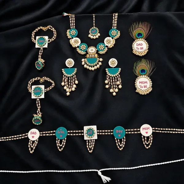 Multicolour_Traditional_Jewellery_Set_For_Baby_Shower